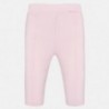 Bavlněné kalhoty pro dívky Mayoral 1556-92 růžový