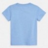 Bavlněné tričko s potiskem pro chlapce Mayoral 3050-95 modrý