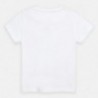 Bavlněné tričko pro chlapce Mayoral 3055-31 bílá