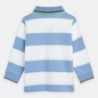 Pruhované polo tričko chlapec Mayoral 3159-41 modrý
