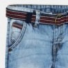 Bermudy džíny s pásem pro chlapce Mayoral 3260-78 Jeans