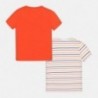 Sada bavlněných košil pro chlapce Mayoral 6066-89 pomeranče
