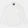 Košile s dlouhými rukávy chlapci Mayoral 6157-40 bílá