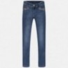 Kalhoty džíny pro dívku Mayoral 6530-86 Tmavé džíny