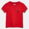 Tričko s krátkým rukávem chlapci Mayoral 3058-25 červená