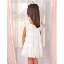 Elegantní šaty pro dívky Abel & Lula 5003-25 bílá