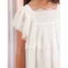 Elegantní šaty pro dívky Abel & Lula 5003-25 bílá