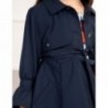 Elegantní kabát pro dívky Abel & Lula 5318-92 tmavě modrá
