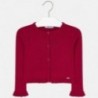 Pletený svetr pro dívku Mayoral 4305-59 červená