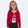 Pletený svetr pro dívku Mayoral 4305-59 červená