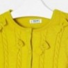 Pletený svetr pro dívku Mayoral 4306-23 žlutý
