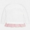 Kombinovaný svetr pro dívky Mayoral 4403-83 smetanový