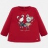 Pletený svetr pro dívku Mayoral 2420-63 červená