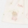 Bavlněné šaty s tylem holčičí  Mayoral 2831-95 růžový