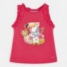 Bavlněné tričko pro dívku Mayoral 3025-20 vodní meloun