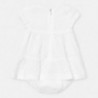 Plumeti šaty pro dívku Mayoral 1884-70 bílá