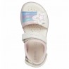 Geox J028UB-0AJ15-C1000 dívčí sandály bílé