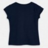 Mayoral 3012-66 tričko s krátkým rukávem pro dívky, tmavě modré