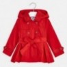Dívčí kabát Mayoral 3474-91 červená