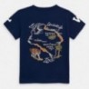 Chlapecké tričko s krátkým rukávem Mayoral 3051-21 námořnická modrá