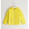 Dívčí prošívaná přechodová bunda iDO J038-1434 žlutá