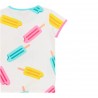 Pletené tričko pro dívky Boboli 429162-1100 bílá