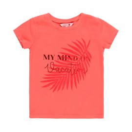 Pletené tričko pro dívky Boboli 469032-3666 barevné maliny