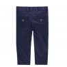 Saténové kalhoty pro chlapce Boboli 719029-2440 námořnická modrá