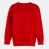 Chlapecký bavlněný svetr Mayoral 356-80 Červené