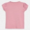 Bavlněné tričko pro dívku Mayoral 3009-38 Růžový