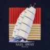 Chlapecké košile s dlouhým rukávem Mayoral 3075-16 námořnická modrá