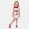 Dívčí bavlněné šaty Mayoral 3960-60 Červené