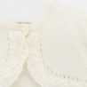 Elegantní svetr pro dívku Mayoral 1317-58 krém