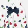 Květinové šaty pro dívku Mayoral 1918-97 námořnická modrá