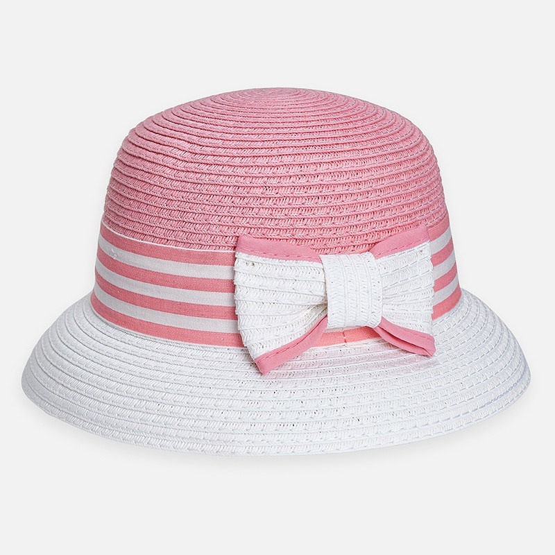 Elegantní klobouk pro dívku Mayoral 10816-95 Růžový