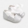 Elegantní boty pro dívku Mayoral 9284-32 stříbrný