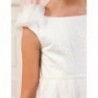 Tylové šaty pro dívky Abel & Lula 5006-1 bílá