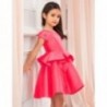 Společenské šaty s ozdůbkovou dívkou Abel & Lula 5026-6 červená