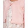 Elegantní bolerový svetr pro dívku Abel & Lula 5314-76 růžový