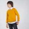 Chlapecký svetr s lemováním Mayoral 350-39 Žlutá