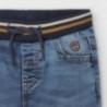 Kalhoty Jogger měkký džínovina pro chlapce Mayoral 2585-95 modrá