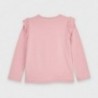 Tričko s dlouhým rukávem pro dívky Mayoral 4062-79 růžový