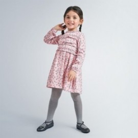 Šaty s mašličkami pro dívky Mayoral 4984-83 Růžový
