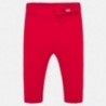 Bavlněné kalhoty pro dívky Mayoral 1556-91 Červené