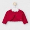 Pletený svetr pro dívky Mayoral 307-54 Červené