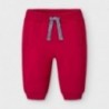Pletené kalhoty pro chlapce Mayoral 719-29 Červené