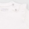 Sada bavlněných košil pro dívky Mayoral 2033-11 bílá / růžová