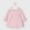 Elegantní kabát pro dívky Mayoral 2466-41 Růžový