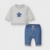 Sada kalhot a chlapecké mikiny Mayoral 2560-31 modrá