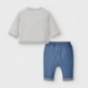 Sada kalhot a chlapecké mikiny Mayoral 2560-31 modrá